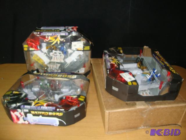 lot 44 image: Battroborg RC Fighting Robots, lot ...
