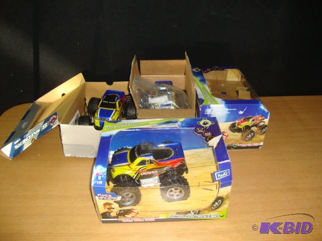 lot 45 image: Force Racers RC Crusher Trucks, lot...