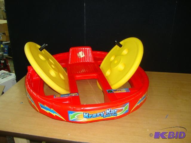 lot 50 image: Krazy Kar Ride On, missing Axles...