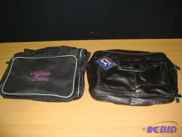 lot 72 image: Lot of Leather Laptop Bag & Bra...