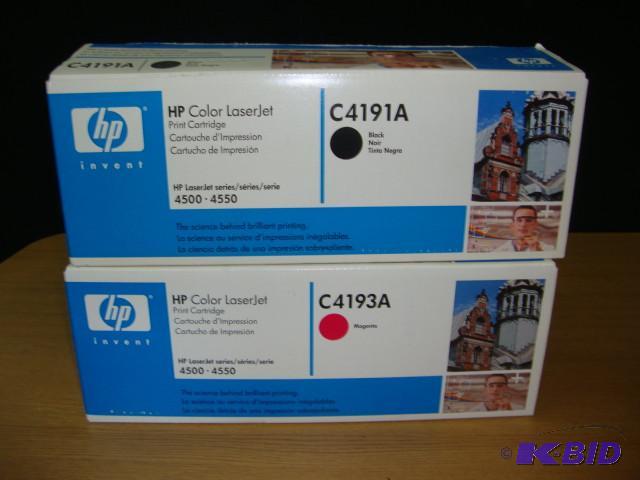 lot 75 image: HP LaserJet Toner, new open box...