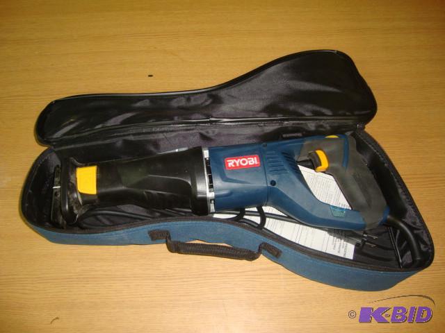 lot 95 image: Ryobi Corded Sawsall RJ165V...