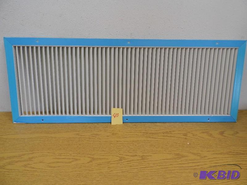 White Aluminum Grill