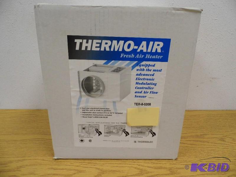 Thermo-Air Fresh Air Heater