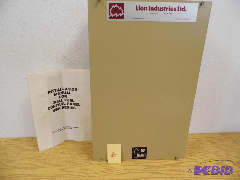 Lion Industries Dual Fuel Control Panel