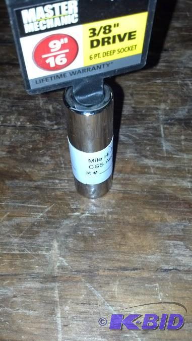 Master Mechanic  (lifetime warranty) Socket - 916 with 38 inch drive Deep Socket