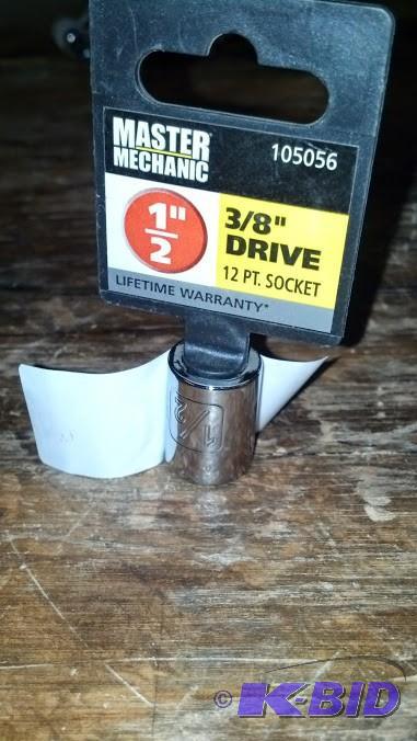 Master Mechanic  (lifetime warranty) Socket  12 with 38 inch drive