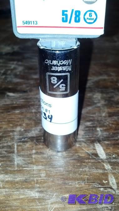 Master Mechanic  (lifetime warranty) Socket - 58 with 12 inch drive Deep Socket