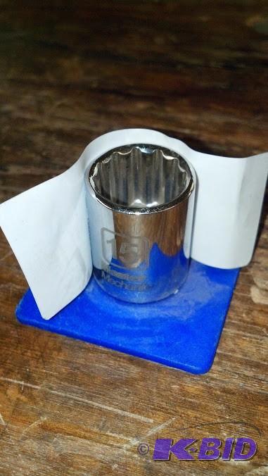Master Mechanic  (lifetime warranty) Metric Socket - 15 mm with 38 inch drive