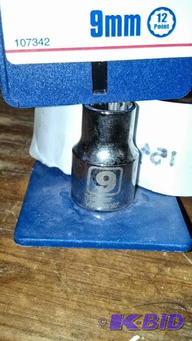 Master Mechanic  (lifetime warranty) Metric Socket - 9 mm with 38 inch drive