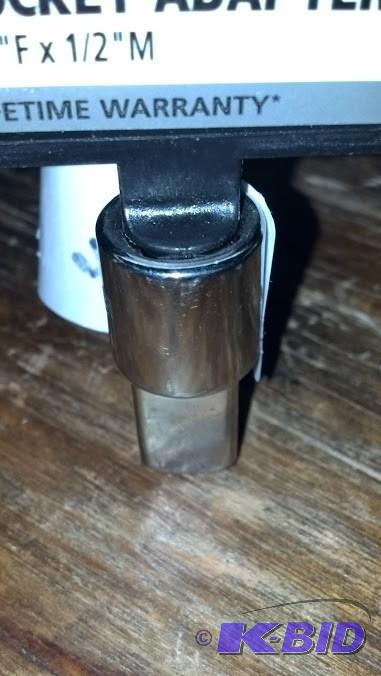 Master Mechanic  (lifetime warranty) Socket Adapter - 38 F x 12 M