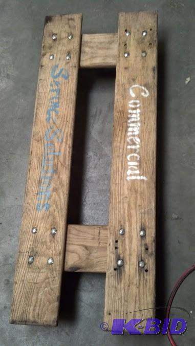 Wood moving Caster