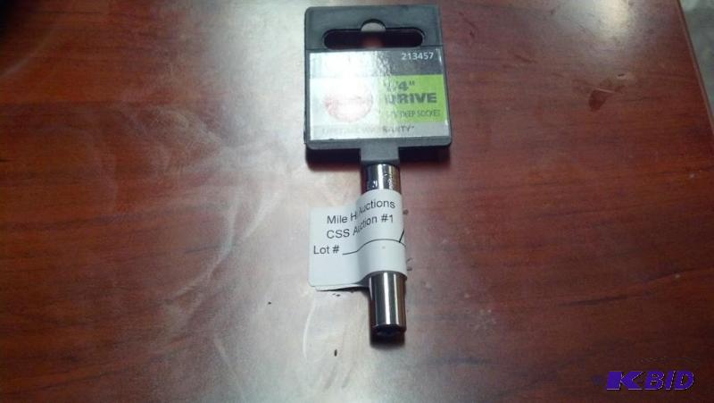 Master Mechanic  (lifetime warranty) Metric Socket 14 with 14 drive deep socket
