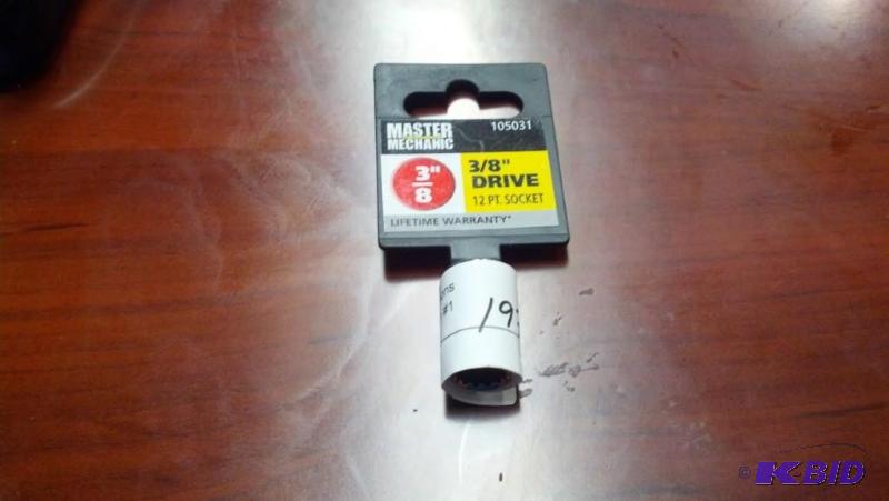 Master Mechanic  (lifetime warranty) Metric Socket 38 with 38 drive deep socket