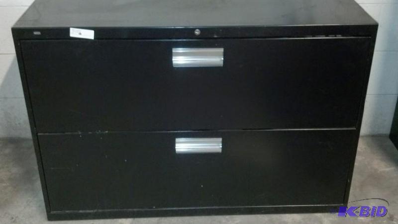 Black File cabinet 2 drawer Legal size