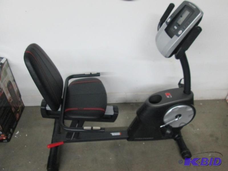 lot 12 image: Proform 210 CSX Recumbent Bike