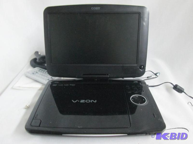 lot 44 image: Coby 10 Portable DVD Player
