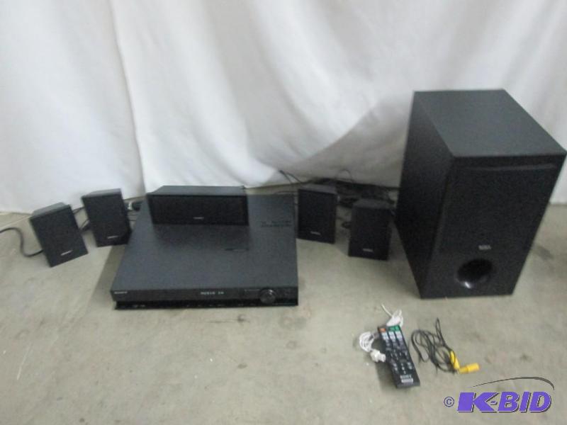 lot 5 image: Sony BRAVIA 1000 Watt 5.1 Channel DVD Home Theater