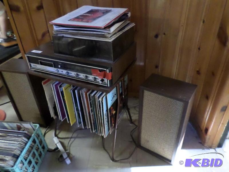 lot 50 image: telex atrak and record player, two ...