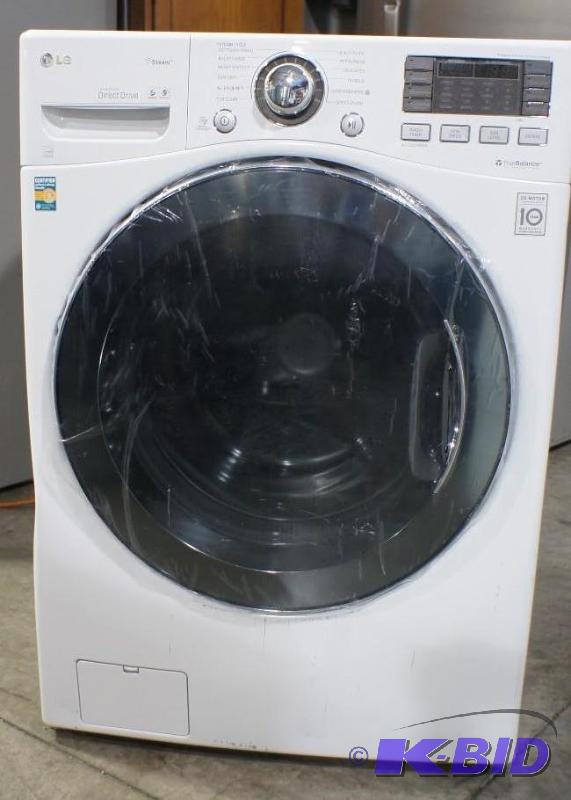 lot 4 image: New LG Washer Model # (WM3470HWA) M...
