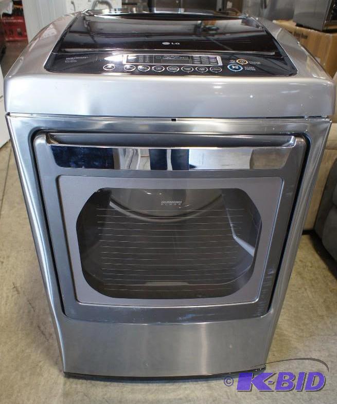 lot 8 image: New LG Dryer (DLGY1202V) LG - Steam...