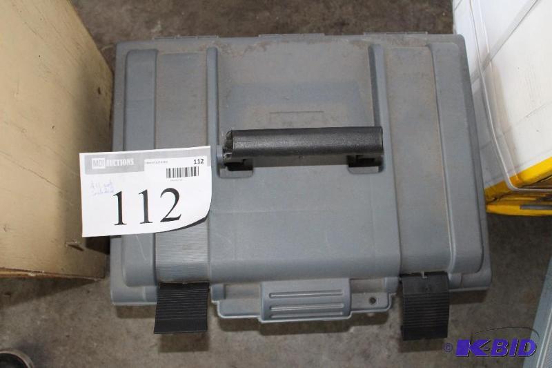 lot 112 image: Big Awesome Box, Tool Case, with W...