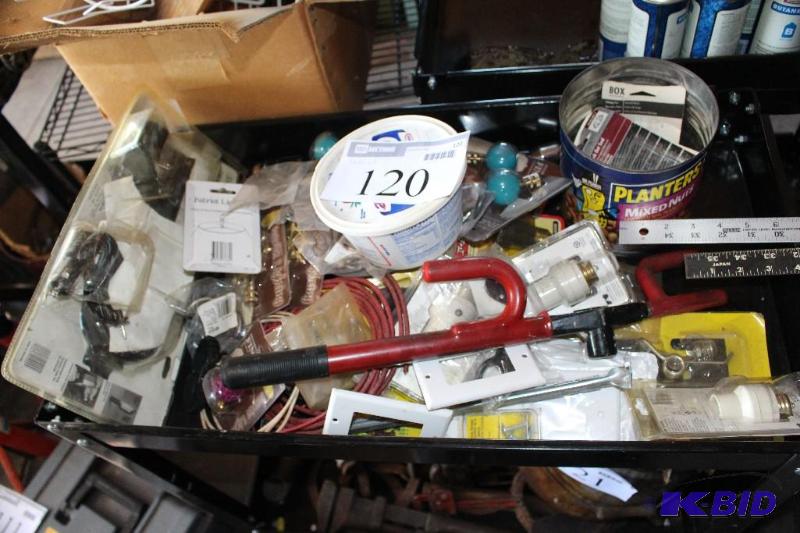 lot 120 image: Shelf Lot of Miscellaneous Parts, A...