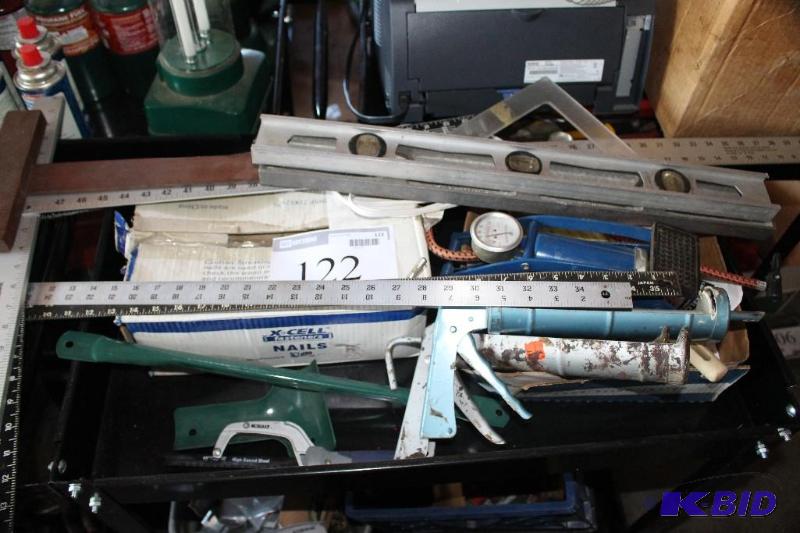 lot 122 image: Lot of Various Items Giant Screws,...