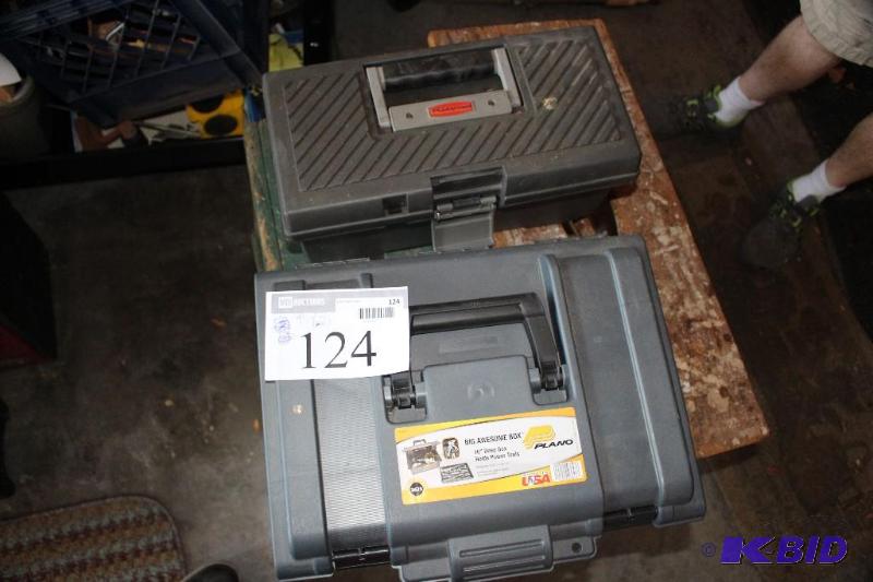 lot 124 image: Lot of (2) Tool Cases, (1) Big Awes...