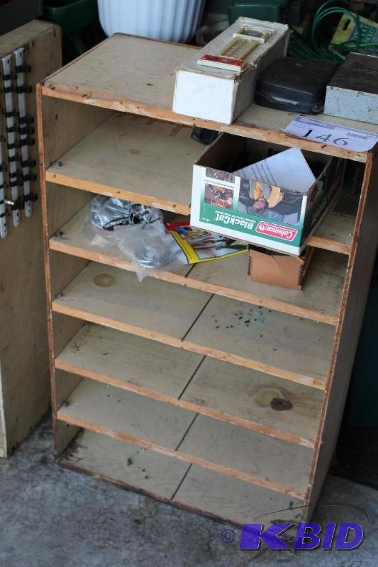 lot 146 image: Shelf Lot of ONLY Contents Drill T...