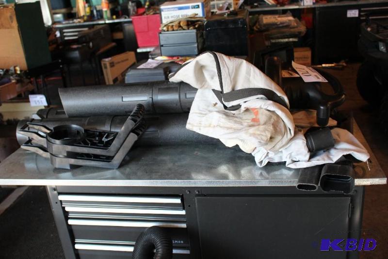 lot 170 image: Remington, Shredder, Leaf Vac Blowe...