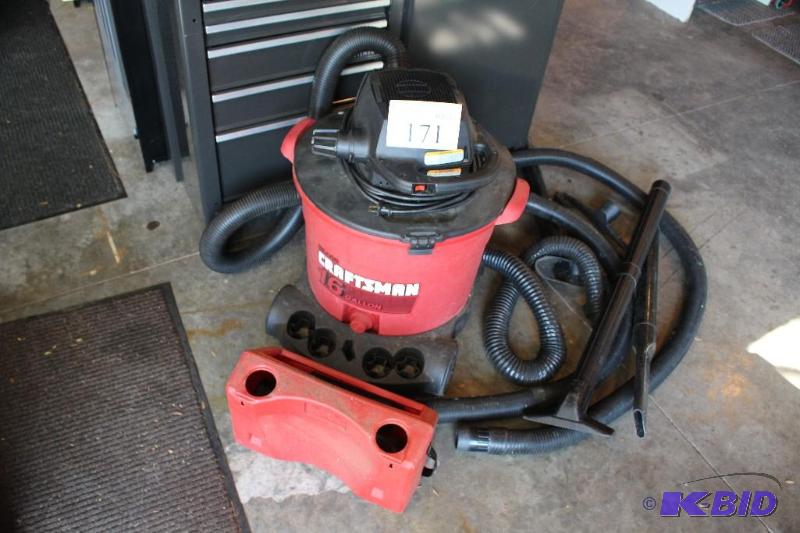lot 171 image: Sears, Craftsman, WetDry Vac, Port...