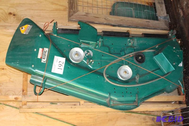 lot 192 image: Mower Deck for Riding Lawn Mower, 6...