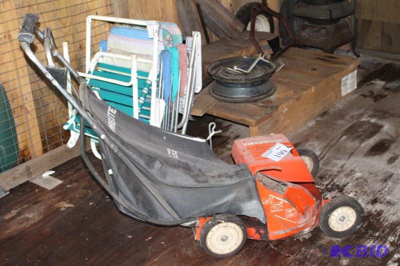 lot 199 image: Jacobsen, Power Burst, Homelite, Pu...