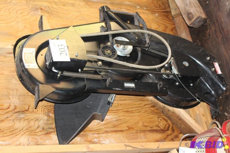 lot 203 image: Mower Deck for Riding Lawn Mower, 5...