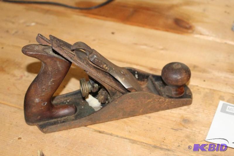 lot 219 image: Vintage Wood Hand Planer...