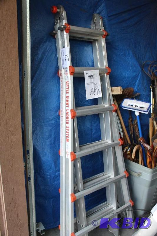 lot 22 image: Little Giant Ladder System with Lit...