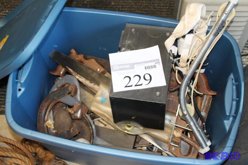 lot 229 image: Tub Lot Full of Miscellaneous Items...