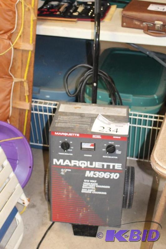lot 234 image: Marquette, M39610, High Rate Batter...