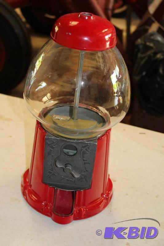 lot 250 image: Gumball Machine, 25 Cent, 16" ...