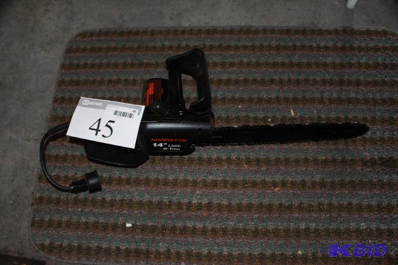lot 45 image: Remington, Limb N Trim, LNT-2, Ele...