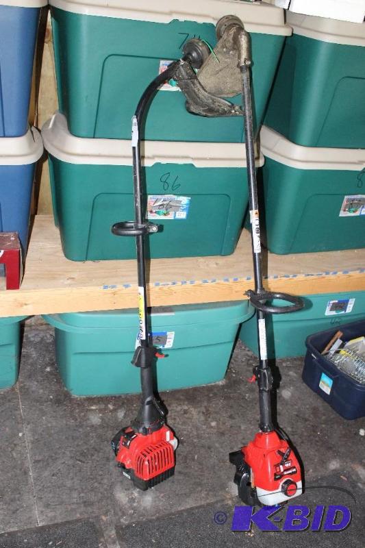 lot 53 image: Lot of (2) Yard Machines, Weed Whac...