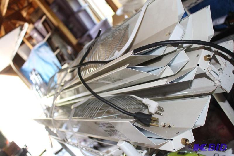 lot 56 image: Lot of (5) Overhead Hanging Lights...