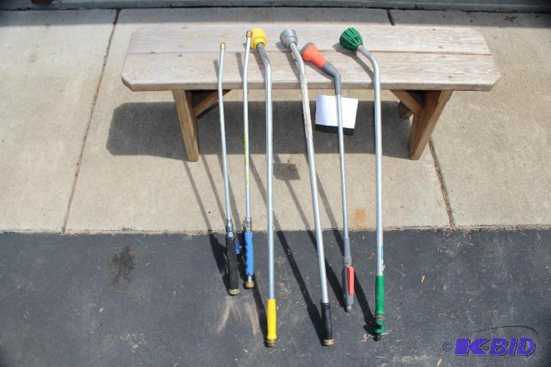 lot 69 image: Lot of (5) Garden Hose Extension He...