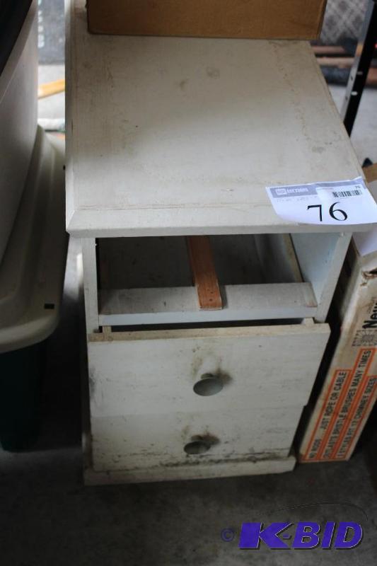 lot 76 image: Cabinet with 2 Pull-out Drawers, mi...