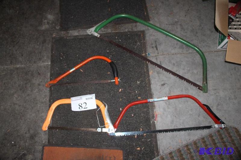 lot 82 image: Lot of (4) Branch Saws, (1) 30"...