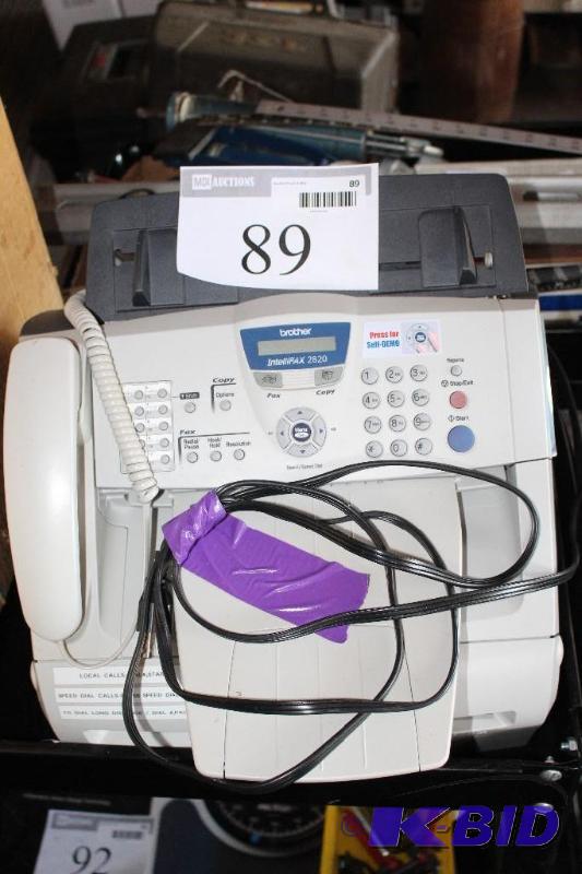 lot 89 image: Brother, Intellifax 2820, Fax Machi...