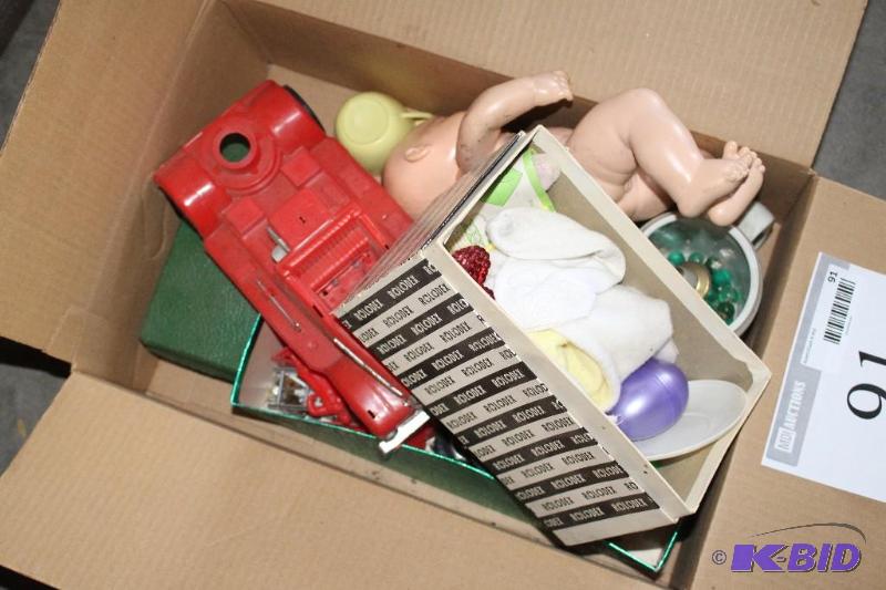 lot 91 image: Miscellaneous Toys Baby Doll, Toy ...