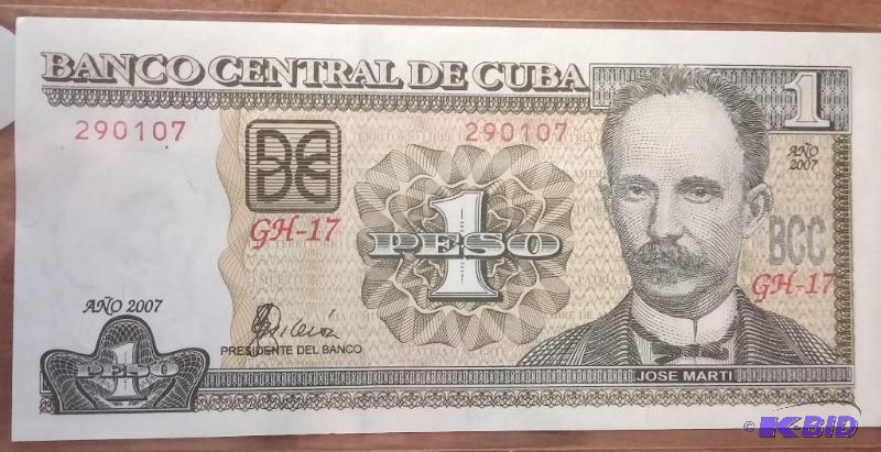lot 11 image: Foreign Note Cuba...