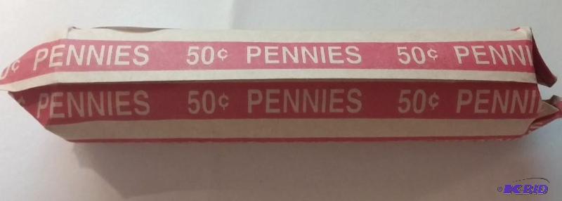 lot 149 image: Roll of Wheat Cents dates vary 1909...
